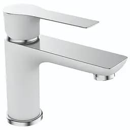 Змішувач для умивальника Mixxus Premium Eva 001 MI5808 Білий матовий