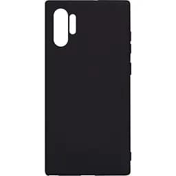 Чохол-накладка Toto 1 mm Matt TPU Case Samsung Galaxy Note 10+ Black