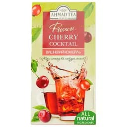 Смесь фруктово-ягодная Ahmad Tea Фьюжн Cherry Cocktail, 40 г (20 шт. по 2 г) (718578)