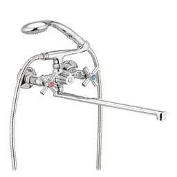 Смеситель для ванны Cron Polo 140 CR0223 Хром