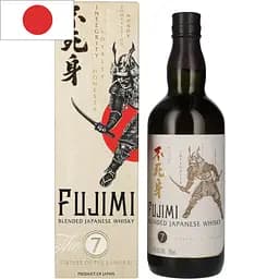 Віскі Fujimi The 7 Virtues of the Samurai Blended Japanese Whisky, 40%, у подарунковій упаковці, 0,7 л