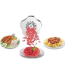 Tefal М'ясорубка HV8 Successor, 2200Вт, 4.5кг/хв, 3 решітки, насадка для ковбас, кеббе, 4 терки, пластик/метал, чорний - мініатюра 8