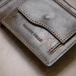 Чоловічий шкіряний гаманець Grande Pelle 11.5х9х1 см acs0029238 - мініатюра 6