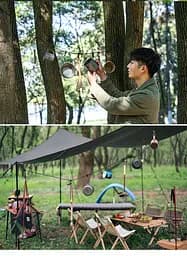 Мотузка Naturehike NH19PJ040, 430 см темно-сіра - мініатюра 6