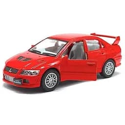 Модель легкова MITSUBISHI EVOLUTION 5 KT5052W Червоний shop (2000999305498)