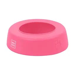 Миска-непроливайка Waudog Silicone 1 л рожевий - мініатюра 3