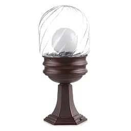 Класичний ліхтар Brille садово-парковий 60W GL-97 BH BK/Red IP33