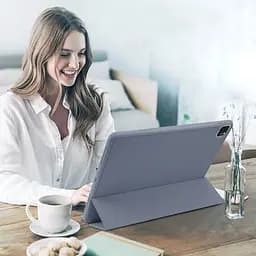 Чохол-книжка BeCover Tri Fold Soft TPU з кріпленням Apple Pencil для Apple iPad Pro 11 2020/2021/2022 Purple (711114) - мініатюра 11