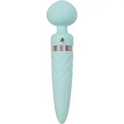 Вібромасажер 2 в 1 Pillow Talk Sultry класичний масажер та вібратор з ротацією підігрів