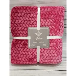 Плед Belizza микрофибра Kapadokya Bordo 200×220 см pbe0051130