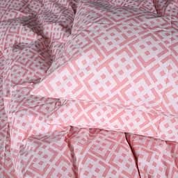 Простирадло MirSon Ranforce Elite Abstract Pink 180 x 220 см (2200013167037) - мініатюра 2