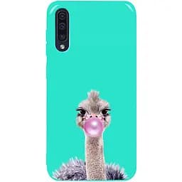 Чохол-накладка Toto Pure TPU 2 mm Print Case Samsung Galaxy A30s/A50/A50s #38 Ostrich Gum Mint