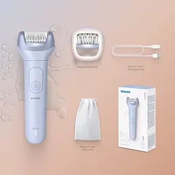 Епілятор Philips Series 8000 дисковий білий (BRE708/00) - мініатюра 9