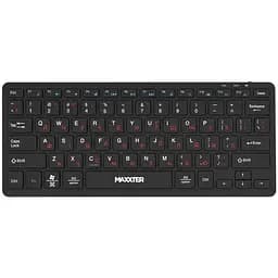 Клавиатура Maxxter KBW-C01B-UA Wireless UA Black (KBW-C01B-UA)
