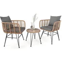 Набор садовой мебели Di Volio Savio бежевый/темно-серый