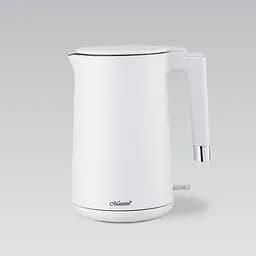 Maestro MR-026-WHITE Ел.чайники 1,7л метал (диск.)