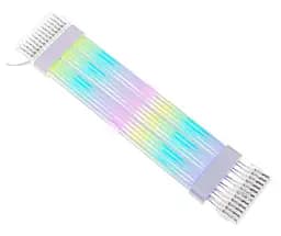 Кабель для ПК Qube RGB 24 pin Female to Male, White