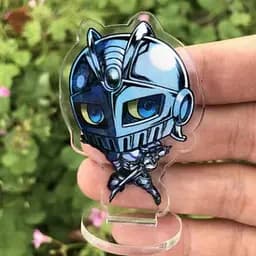 Фігурка акрилова Неймовірні пригоди ДжоДжо Срібна колісниця JoJo's Bizarre Adventure Silver Chariot 6 см