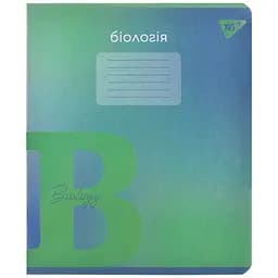 Тетрадь Yes Биология Fusion для записей А5, 48 листов сине-зеленый (767447)