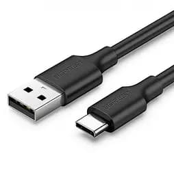 Кабель Ugreen US287 USB 2.0 to USB Type-C Cable Nickel Plating 3A 0.5 м черный (60115)