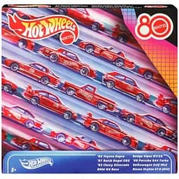 Набір Hot Wheels 80 років драйву Mattel тематичний 8 машинок (JGK09) - мініатюра 9