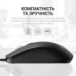 Мишка OfficePro M115 USB Black (M115) - мініатюра 7