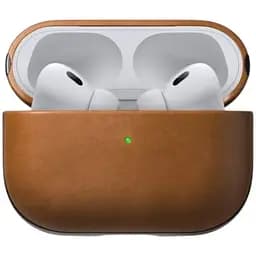 Чохол Nomad Modern Leather Case шкіряний для Airpods Pro 2 покоління English Tan