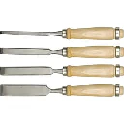 Набір стамесок Vorel 10/40 4 шт.(25500)