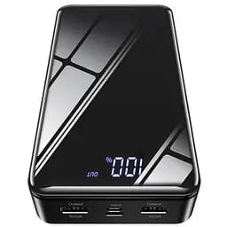 Універсальна мобільна батарея Borofone BJ8 Extreme 30000mAh 2хUSB (Чорний) - мініатюра 2