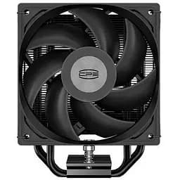 Кулер для процесора Pccooler RT400 чорний алюміній/мідь 1x120 мм для Intel 1851/1700/1200/115x AMD AM5/AM4 висота 148 мм