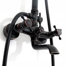 Душова система Rea Retro Old black чорний REA-P2366, Чорний - мініатюра 8