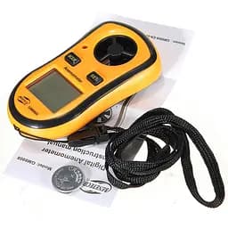 Цифровий анемометр крильчатий 0.1-30м/с -10-45°C Benetech 10.5х5.8х2 см hoz0010069 - мініатюра 3