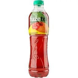 Чай холодний Fuzetea чорний зі смаком персика та гібіскуса 500 мл