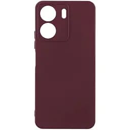 Чохол Silicone Cover з рамкою камери A Xiaomi Redmi 13C 4G/Poco C65 Maroon