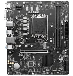 Материнская плата MSI PRO H610M-E DDR4 (PRO H610M-E DDR4) (Socket 1700, Intel H610, Micro-ATX)