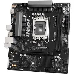 AsRock H810M-H (1851/H810, 2*DDR5, PCIex16, HDMI, 4xSATA, M.2, Glan, 7.1ch, mATX) - мініатюра 3
