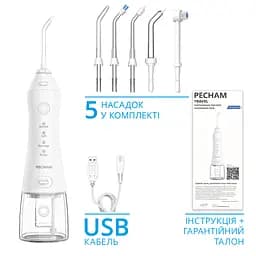 Іригатор Pecham Travel PC-1581 White - мініатюра 7