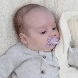 Пустушка силіконова Difrax Natural Newborn 0+ міс. Stone dots сірий (113 Stone_dots) - мініатюра 7