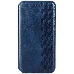 Чехол-книжка GETMAN Cubic Cover Case для Samsung Galaxy M14 5G Blue [85846]