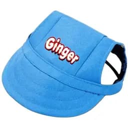 Кепка Ginger для тварин XL синя з регульованою затяжкою ОГ-50 см