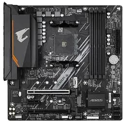 Материнская плата Gigabyte B550M Aorus Elite (B550M AORUS ELITE) (Socket AM4, AMD B550, Micro-ATX)