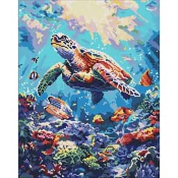 Алмазна мозаїка Морський спокій AMO8099, 40х50 см