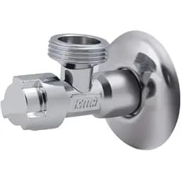 Кран приладовий буксовий Icma 1/2" х3/4" кутовий №519 (90519AE07)