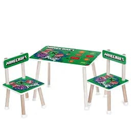 Детский Столик M 501-7 столешница 60 х 40 см, 2 стульчика