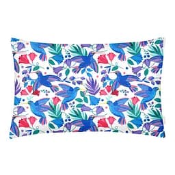 Дитяча постільна білизна в ліжечко KOLIBRI CS1, синій (KolibriBlueWhite_48PlumLight110x160_140) - мініатюра 3