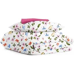 Комплект постільної білизни Cosas Happy birds Підлітковий білий (BirdsMushrooms_El90-Candy_155)