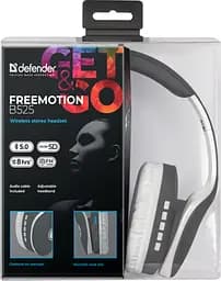 Навушники Defender FreeMotion B525 сірий + білий (63527) - мініатюра 6