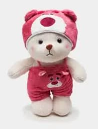 Детский набор Игрушка плед Медведь в костюме медвежонка мягкая игрушка 60 см с пледом 1,20 x 1,50 м