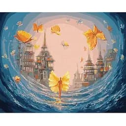 Картина за номерами Ideyka Ідейка Метелики душі 40х50 см KHO5026