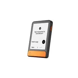 Апаратний гаманець для криптовалют Ledger Flex BTC Orange + Recovery Key - мініатюра 5
